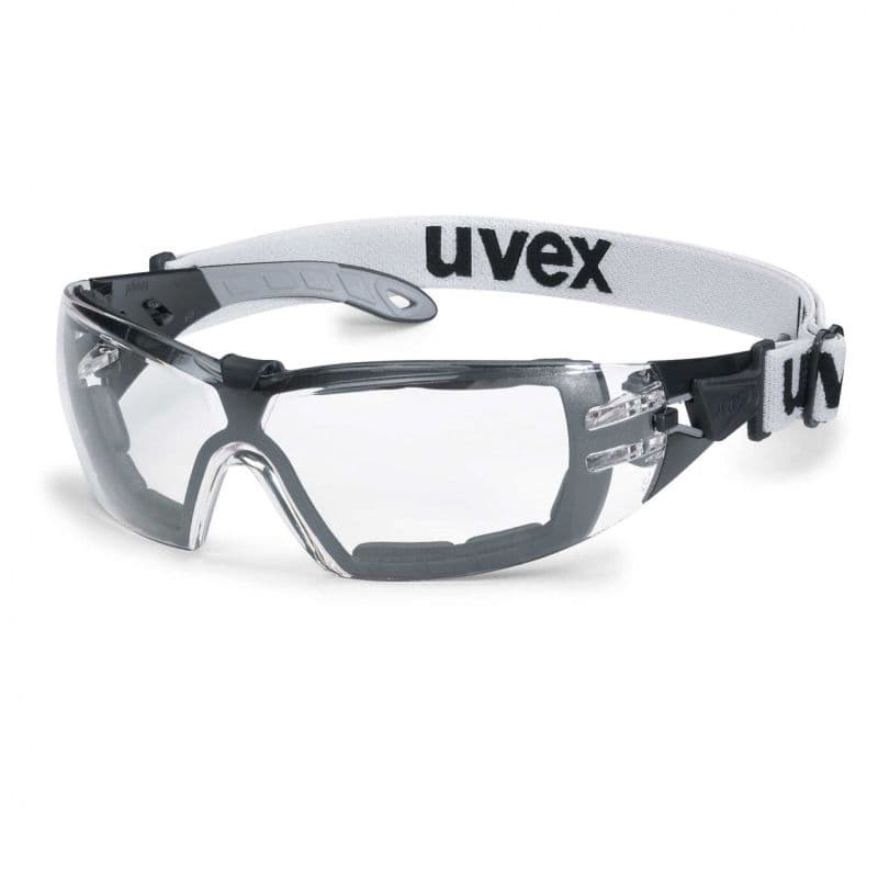 Uvex Uvex Pheos Guard Clear Safety Glasses with Headband 9192-180