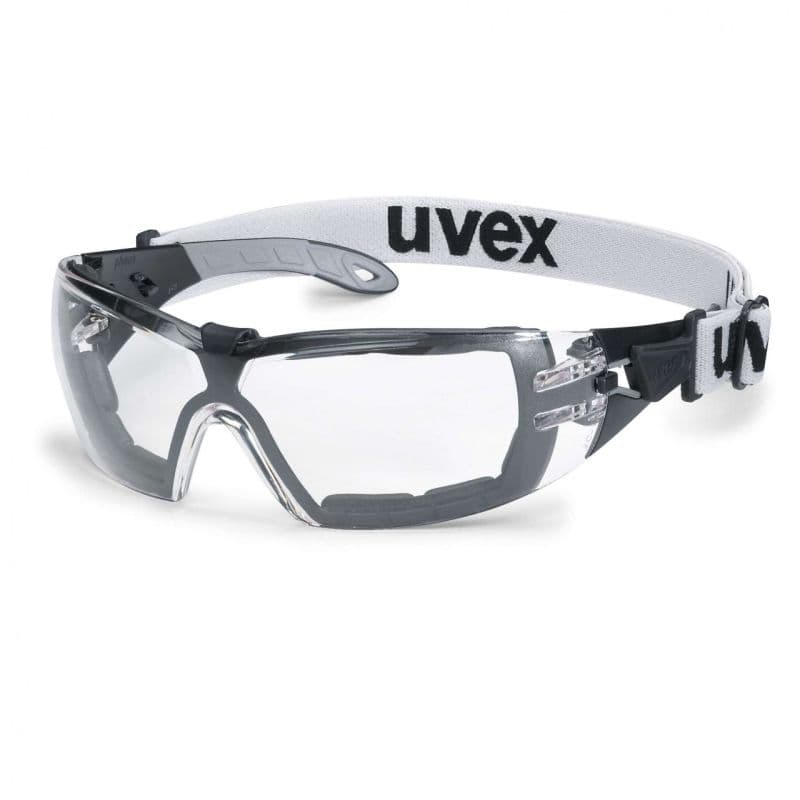 Uvex Uvex Pheos Guard S Clear Safety Glasses with Headband 9192-680